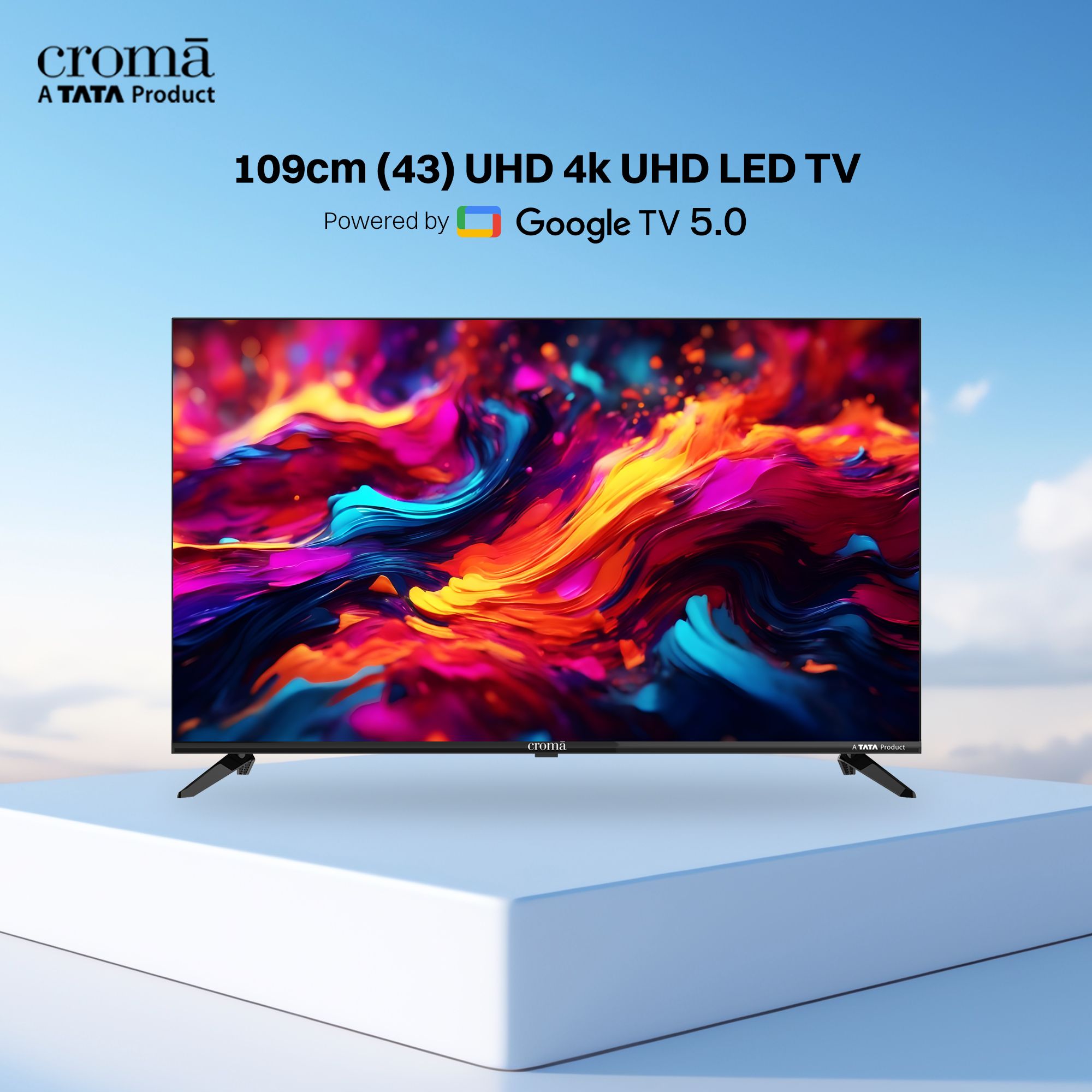 Croma 109 cm (43 inch) LED 4K Ultra HD Smart Google TV 5.0 with Dolby Audio_5