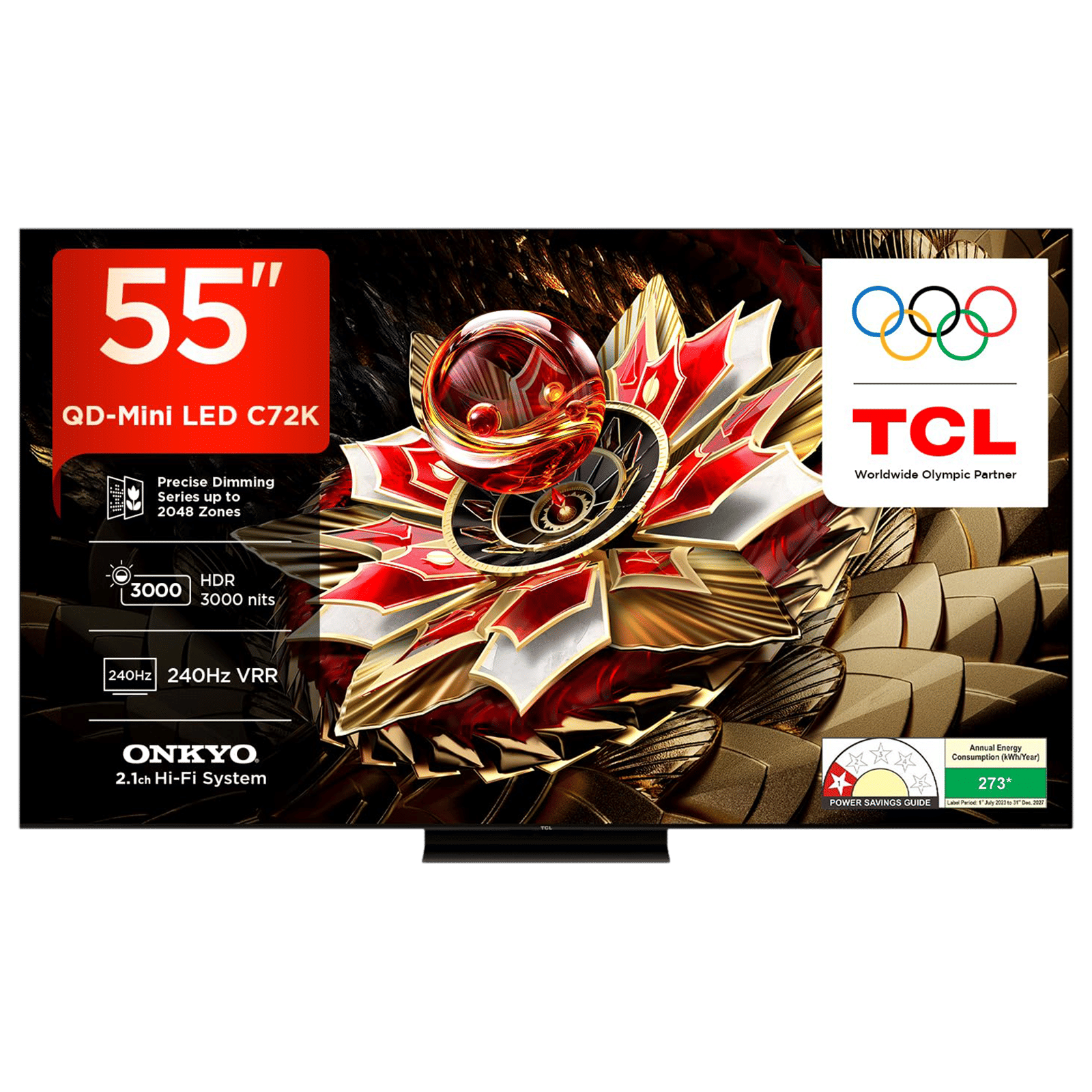 TCL C72K 140 cm (55 inch) 4k Ultra HD Google TV with Precise Dimming Technology (2025 model) TCL C72K 140 cm (55 inch) 4k Ultra HD Google TV with Precise Dimming Technology (2025 model)_1