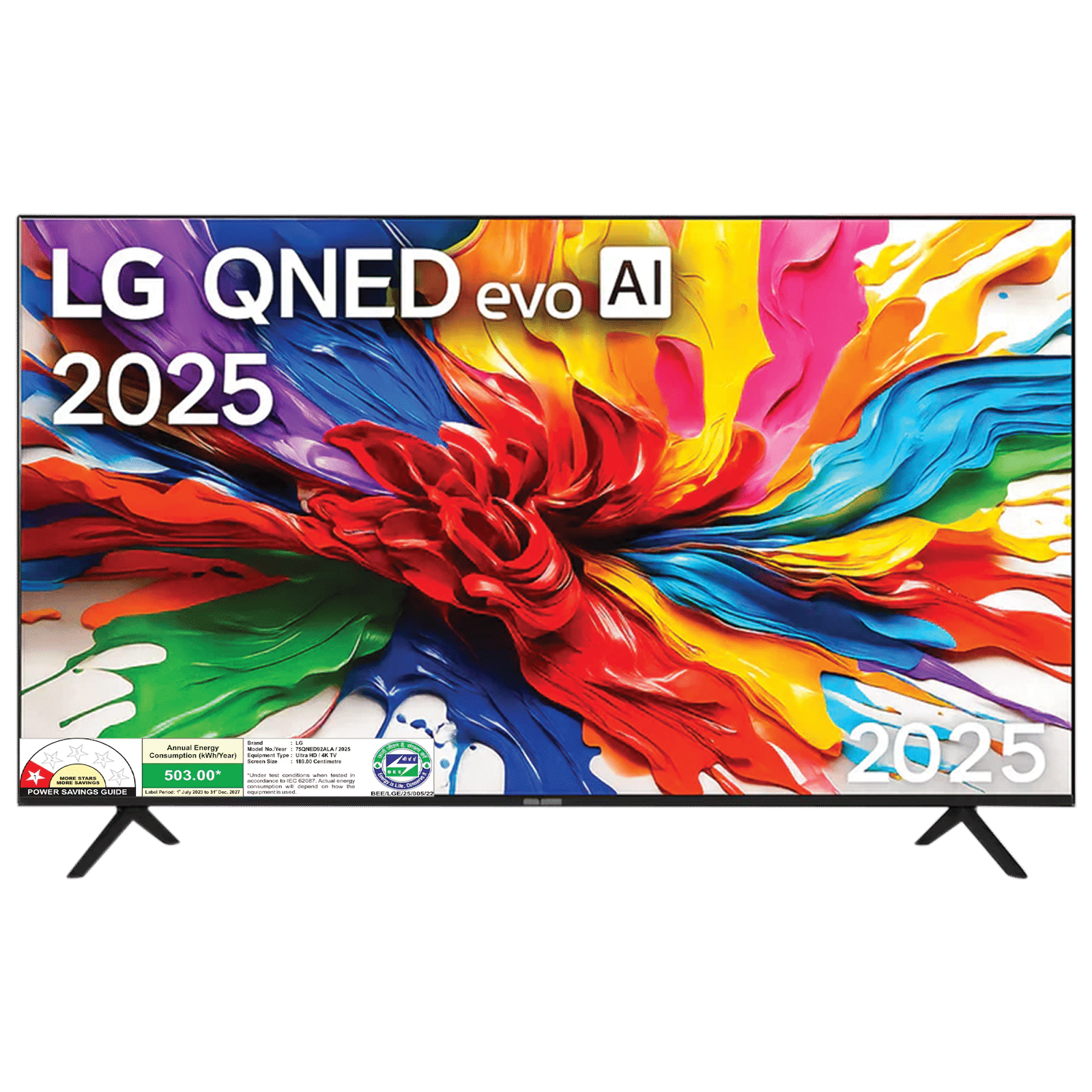 LG evo AI 190 cm (75 inch) QNED MiniLED 4K Ultra HD Smart WebOS TV With AI Picture Pro (2025 model) LG evo AI 190 cm (75 inch) QNED MiniLED 4K Ultra HD Smart WebOS TV With AI Picture Pro (2025 model)_1