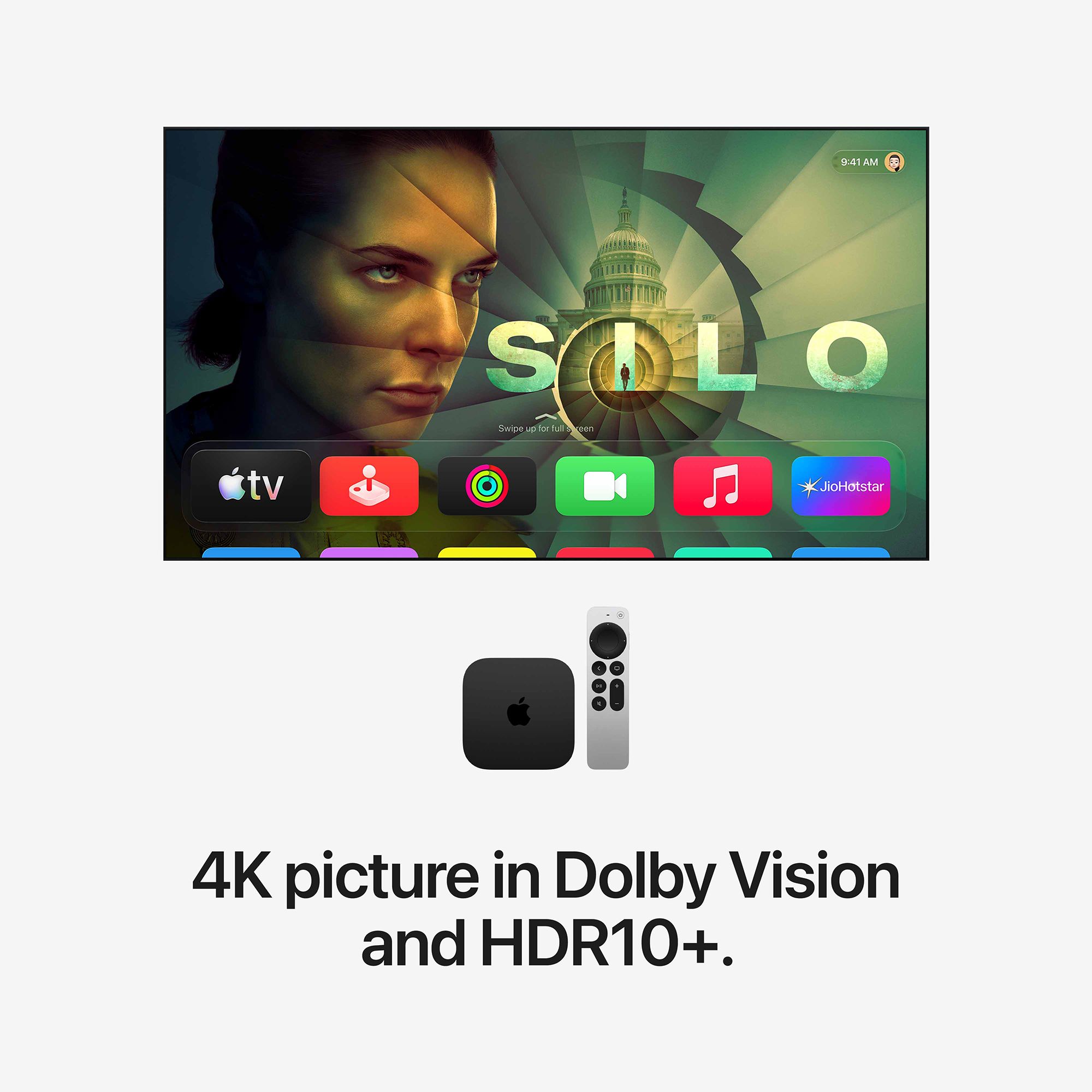 Apple 4th Generation 4K Ultra HD Streaming Device with Siri AI Supported (Dolby Atmos, HDR10+, Black) Apple 4th Generation 4K Ultra HD Streaming Device with Siri AI Supported (Dolby Atmos, HDR10+, Black)_3
