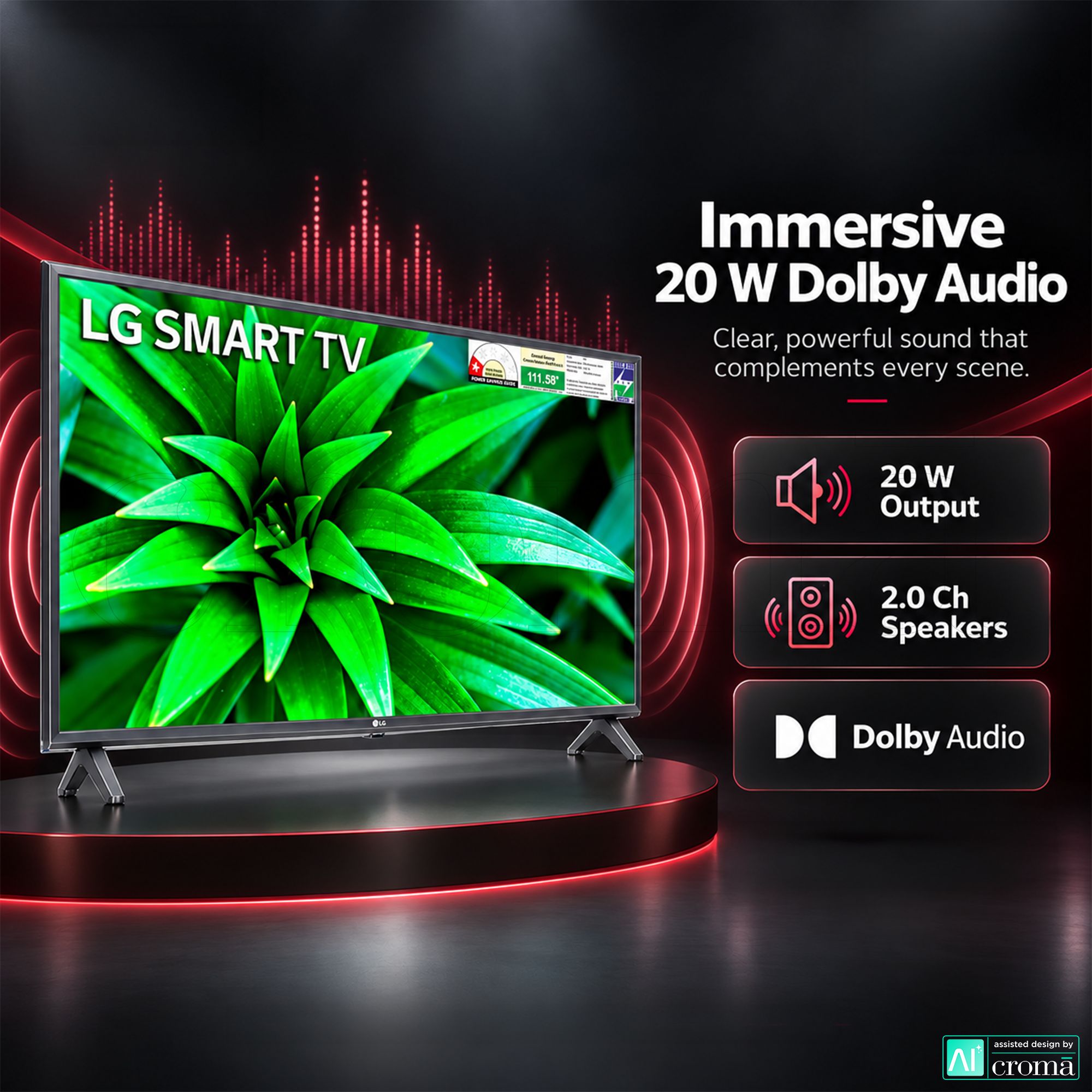 LG LR5600 109 cm (43 inch) 1 Star Full HD LED Smart WebOS TV with Dolby Audio (2025 Model) LG LR5600 109 cm (43 inch) 1 Star Full HD LED Smart WebOS TV with Dolby Audio (2025 Model)_5