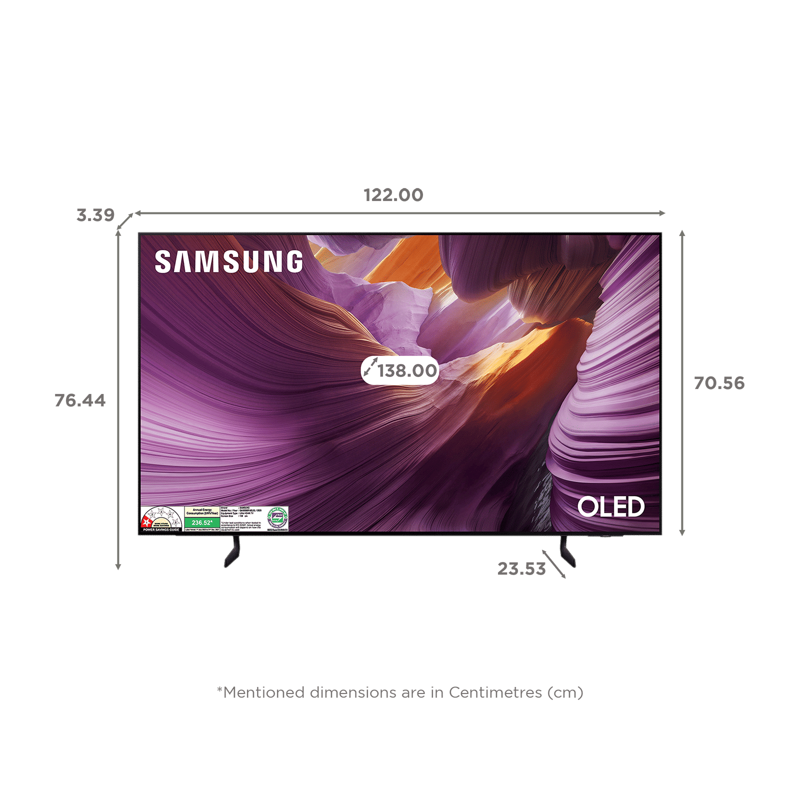 SAMSUNG S85F 138 cm (55 inch) OLED 4K Ultra HD Tizen TV with Dolby Atmos (2025 Model) SAMSUNG S85F 138 cm (55 inch) OLED 4K Ultra HD Tizen TV with Dolby Atmos (2025 Model)_2