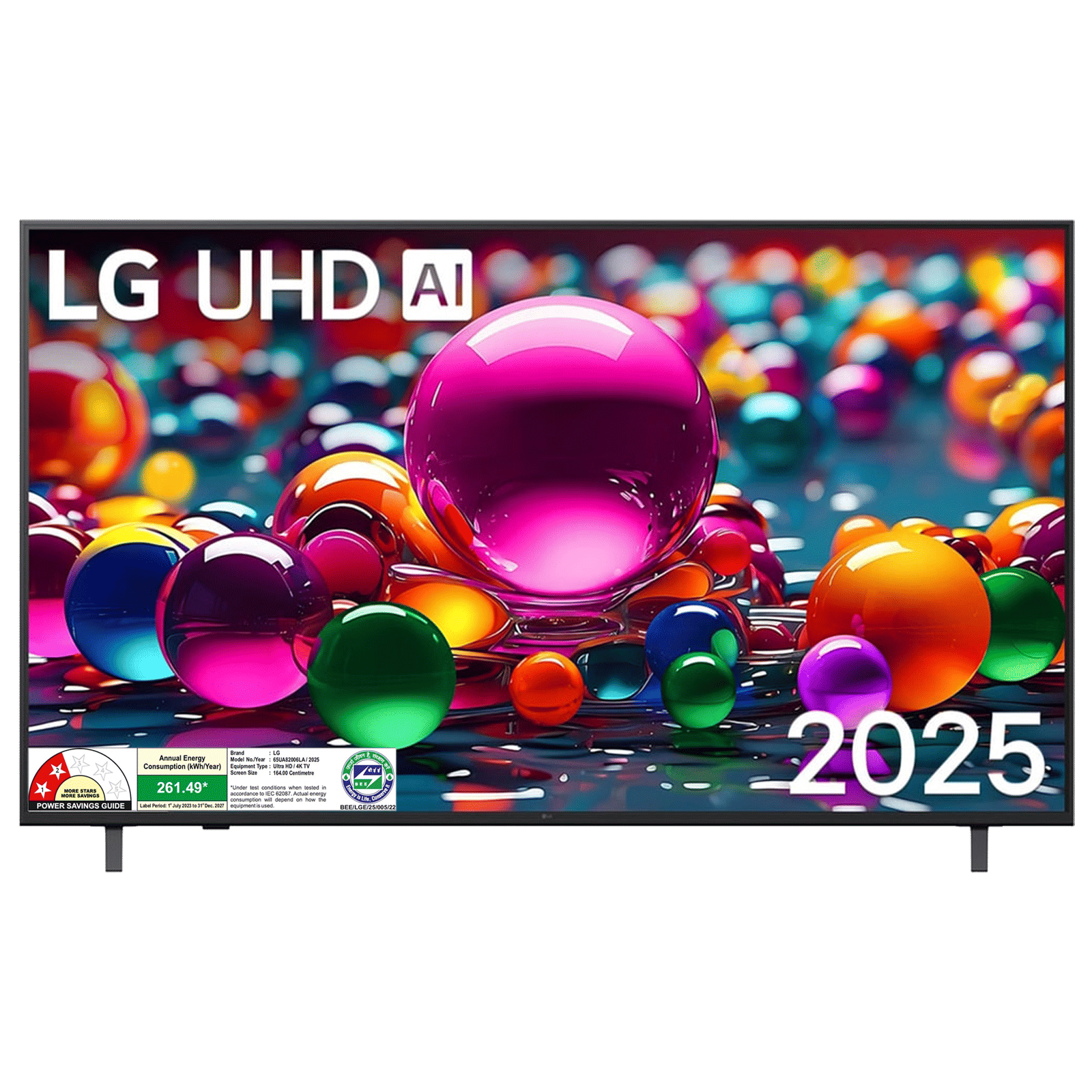 LG UA8200 165 cm (65 inch) 4K Ultra HD Smart WebOS TV with Dolby Atmos (2025 Model)_1