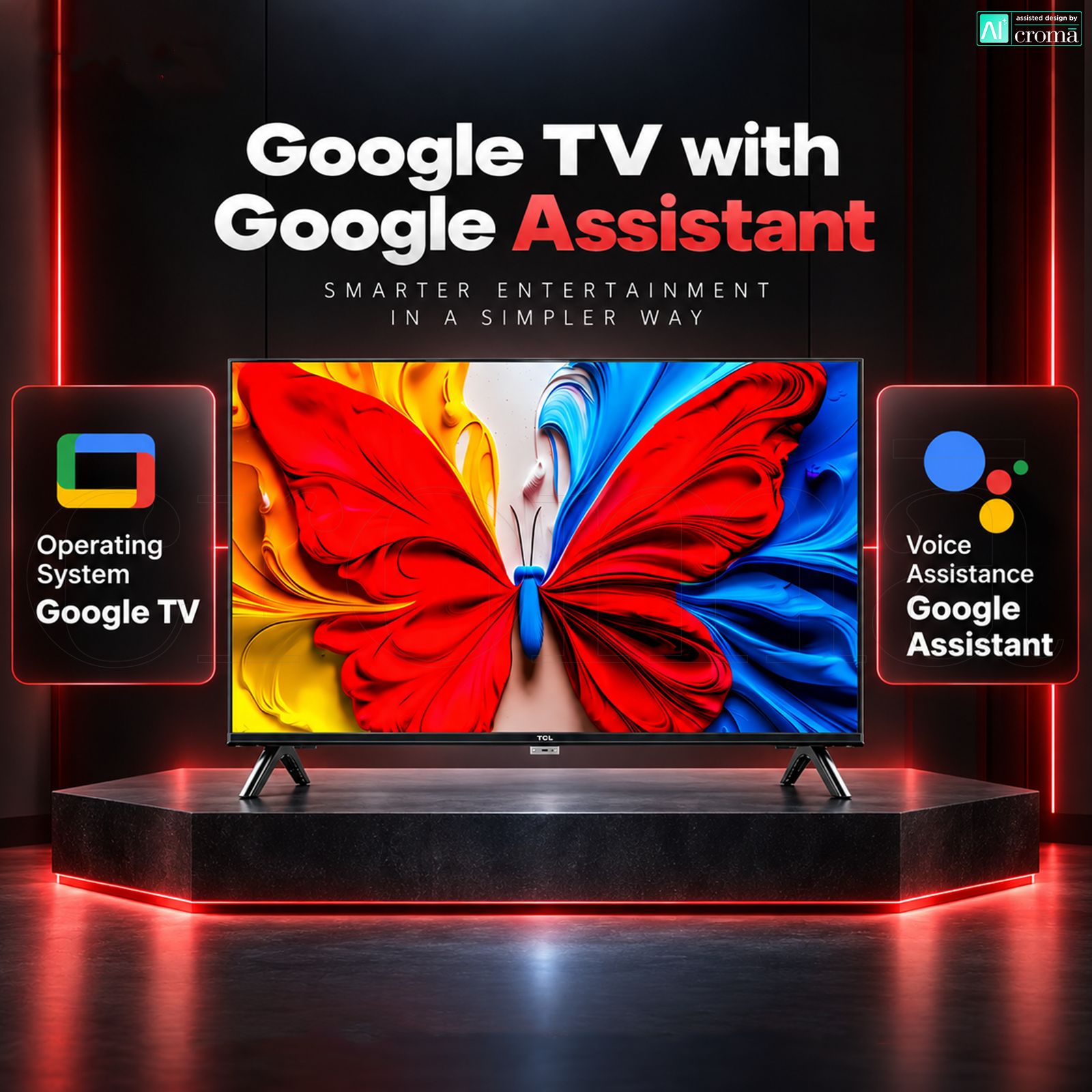 TCL S5K 127 cm (50 inch) 2 Star QLED 2K Full HD Smart Google TV with Google Assistant (2025 model) TCL S5K 127 cm (50 inch) 2 Star QLED 2K Full HD Smart Google TV with Google Assistant (2025 model)_6