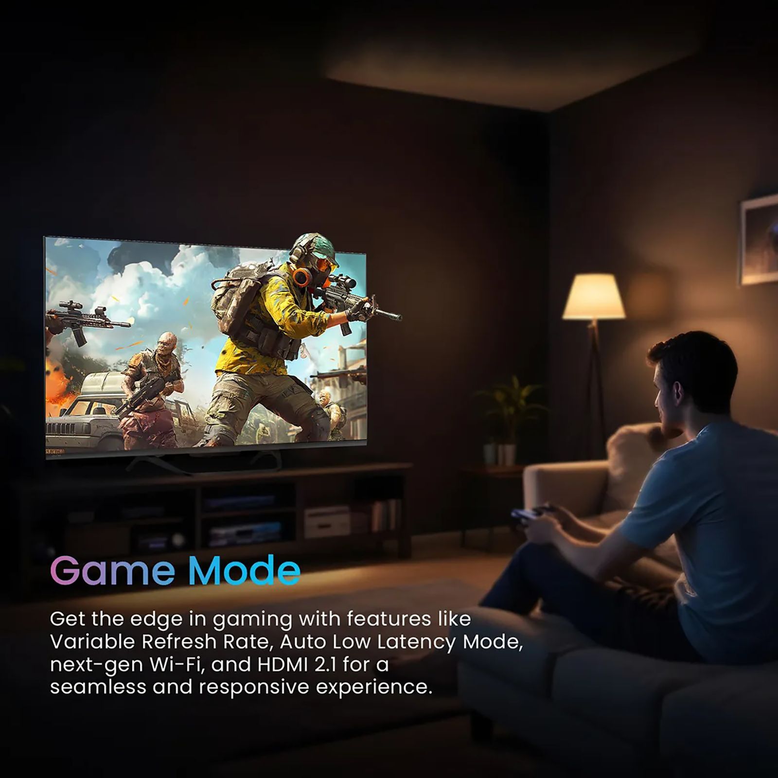 Haier S800 215 cm (85 inch) QLED 4K Ultra HD Smart Google TV with Google Assistant (2025 model) Haier S800 215 cm (85 inch) QLED 4K Ultra HD Smart Google TV with Google Assistant (2025 model)_8