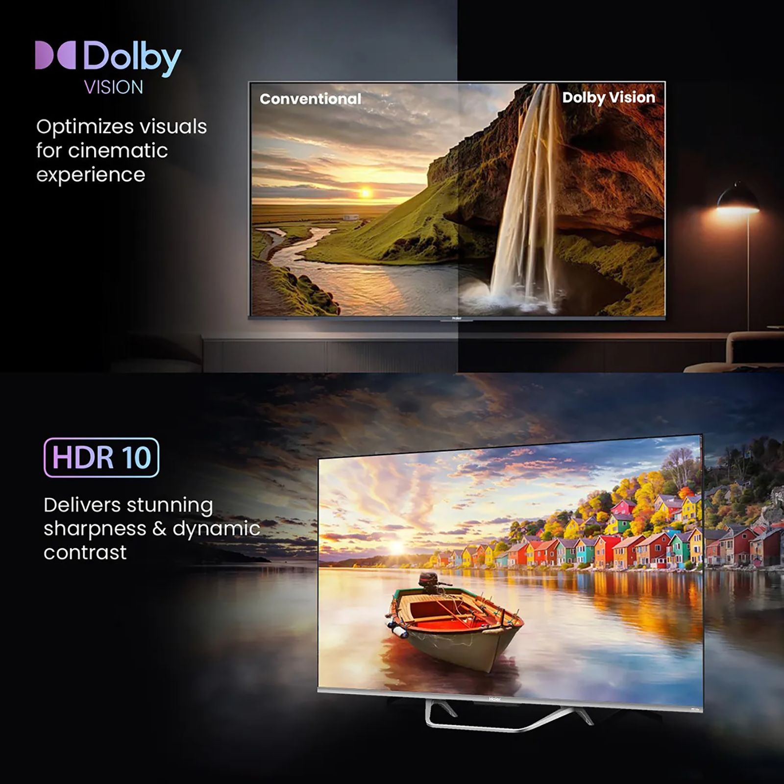 Haier S800 215 cm (85 inch) QLED 4K Ultra HD Smart Google TV with Google Assistant (2025 model) Haier S800 215 cm (85 inch) QLED 4K Ultra HD Smart Google TV with Google Assistant (2025 model)_11