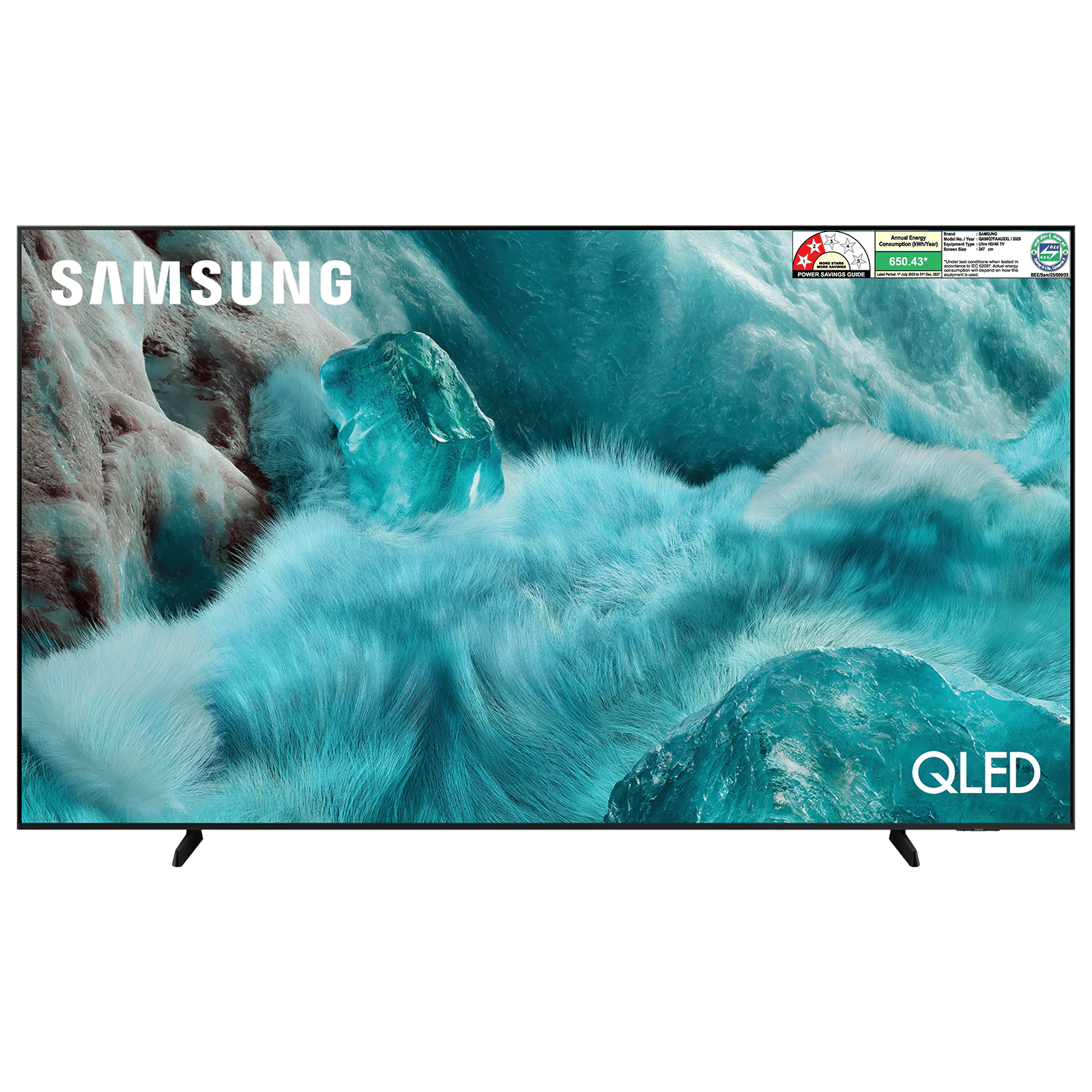 SAMSUNG Q7F 248 cm (98 inch) QLED 4K Ultra HD Smart Tizen TV with Google Voice Assistant (2025 model)_1