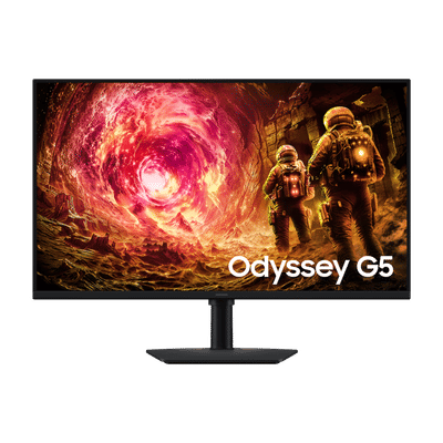 Samsung Odyssey G5 80 cm (32 inch) QHD Fast IPS Panel LCD Height Adjustable Gaming Monitor with Virtual Aim Point