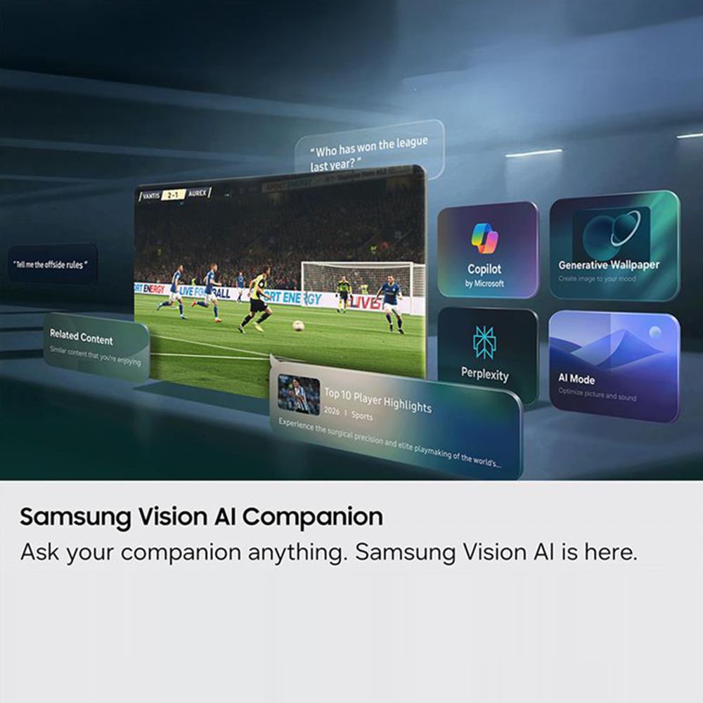 SAMSUNG QN80H 190 cm (75 inch) Neo QLED 4K Ultra HD Smart Tizen TV with Google Voice Assistant (2026 Model)_7