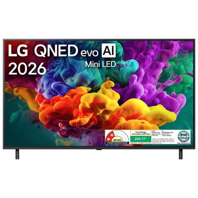 LG QNED85 140 cm (55 inch) QNED Mini LED 4K
                      Ultra HD Smart webOS TV with Intelligent Voice
                      Recognition (55QNED85BXA, 2026 Model)