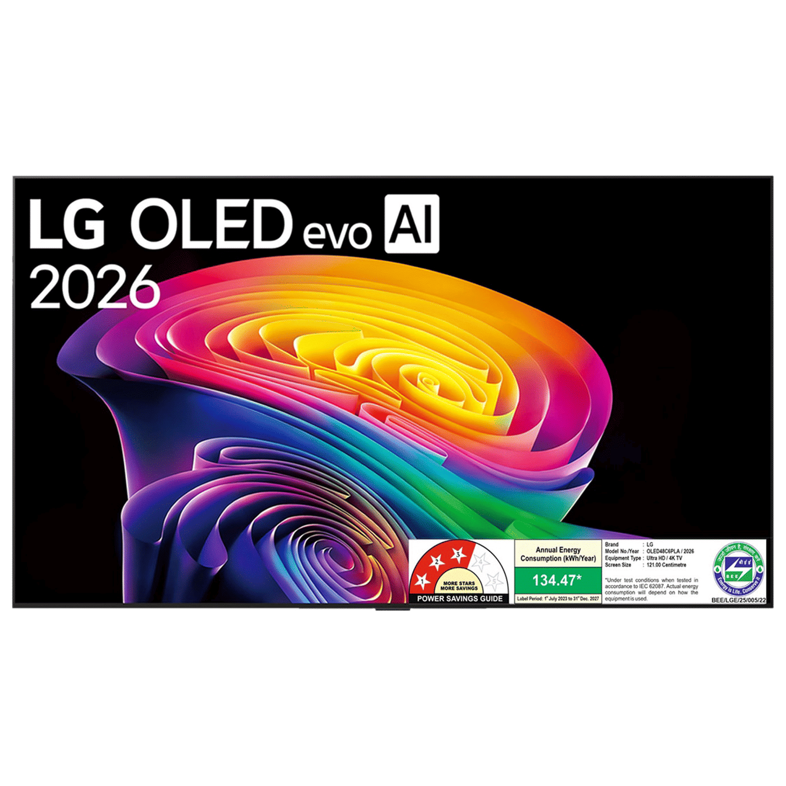 LG evo AI 121 cm (48 inch) 3 Star OLED 4K Ultra HD Smart WebOS TV with Ambient Filmmaker Mode (2026 Model)_1