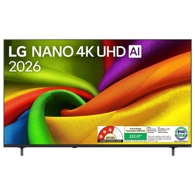 LG NanoCell AI NU885 165 cm (65 inch) 3 Star 4K Ultra HD Smart webOS TV with Intelligent Voice Recognition (2026 model)