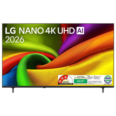 LG NanoCell AI NU885 165 cm (65 inch) 4K
                      Ultra HD Smart webOS TV with Intelligent Voice
                      Recognition (2026 model)