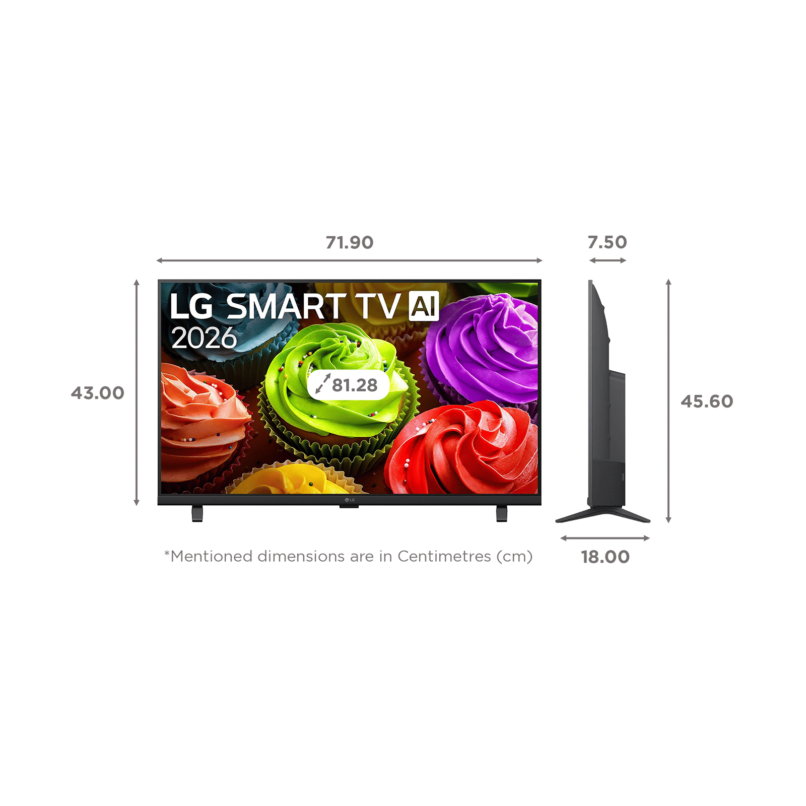 LG LB659 81.28 cm (32 inch) HD LED Smart webOS TV with AI Magic Remote & Dynamic Tone Mapping (2026 Model) LG LB659 81.28 cm (32 inch) HD LED Smart webOS TV with AI Magic Remote & Dynamic Tone Mapping (2026 Model)_2