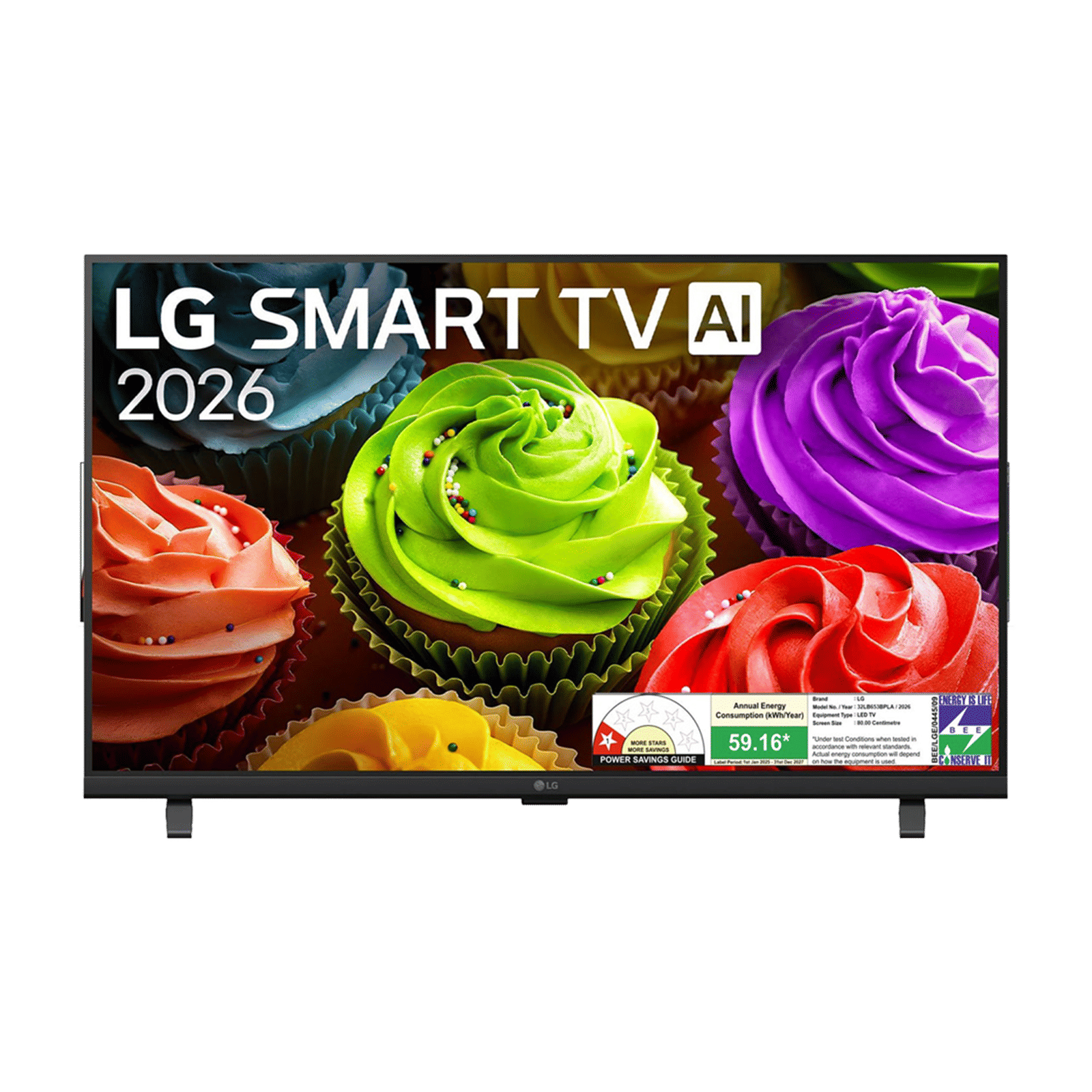 LG LB653 81.28 cm (32 inch) HD LED Smart webOS TV with AI Magic Remote & Dynamic Tone Mapping (2026 model) LG LB653 81.28 cm (32 inch) HD LED Smart webOS TV with AI Magic Remote & Dynamic Tone Mapping (2026 model)_1