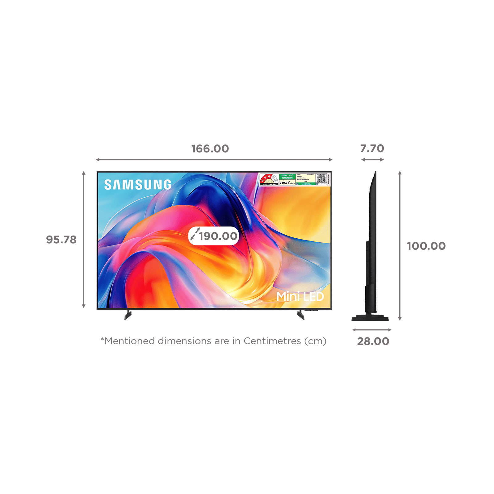 SAMSUNG M70H 190 cm (75 inch) 4K Ultra HD Mini LED Smart Tizen TV with Voice Assistant (2026 Model) SAMSUNG M70H 190 cm (75 inch) 4K Ultra HD Mini LED Smart Tizen TV with Voice Assistant (2026 Model)_2