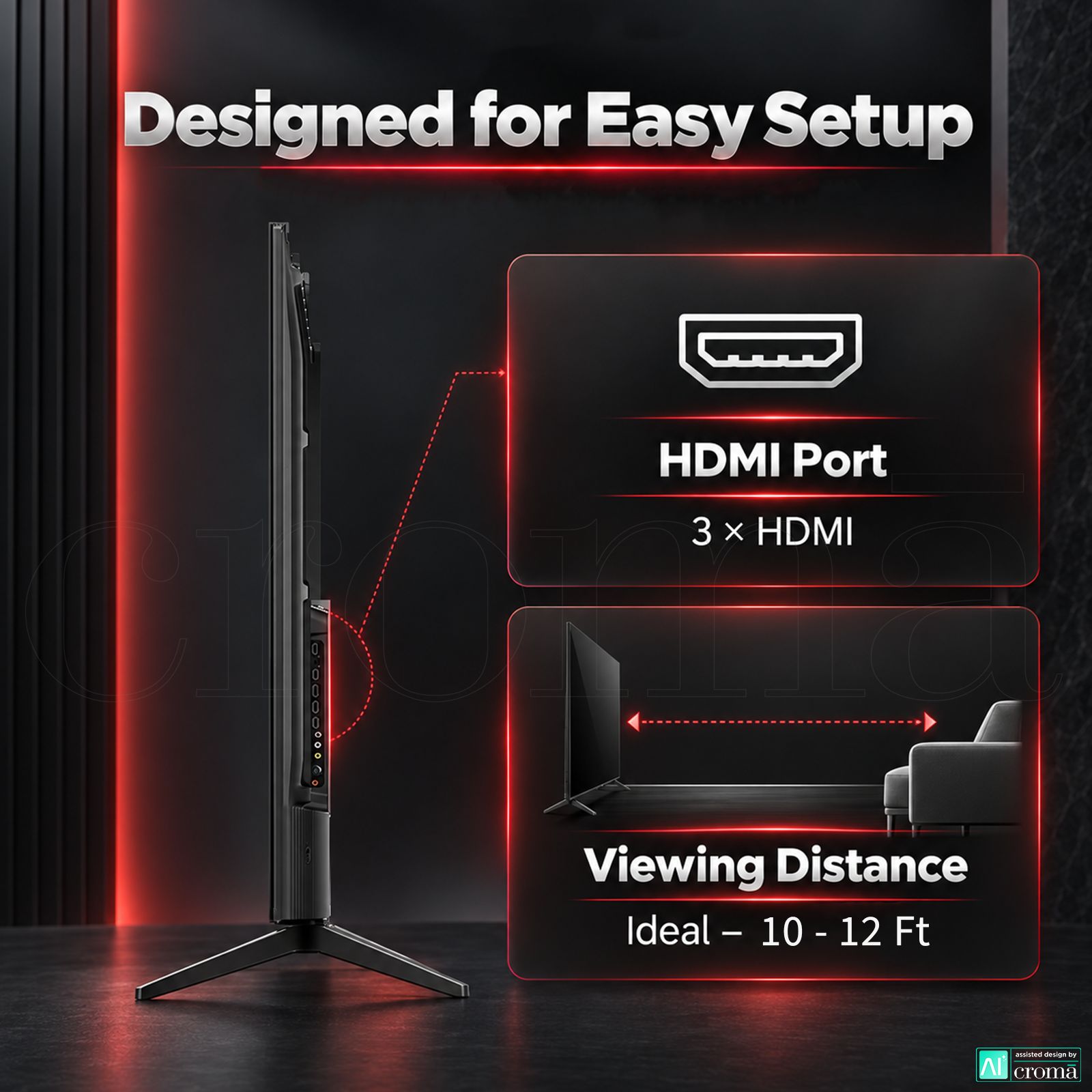 TCL T series 165.1 cm (65 inch) 3 Star QLED 4K Super Ultra HD Smart Google TV with Google Voice Assistant (2026 Model) TCL T series 165.1 cm (65 inch) 3 Star QLED 4K Super Ultra HD Smart Google TV with Google Voice Assistant (2026 Model)_3
