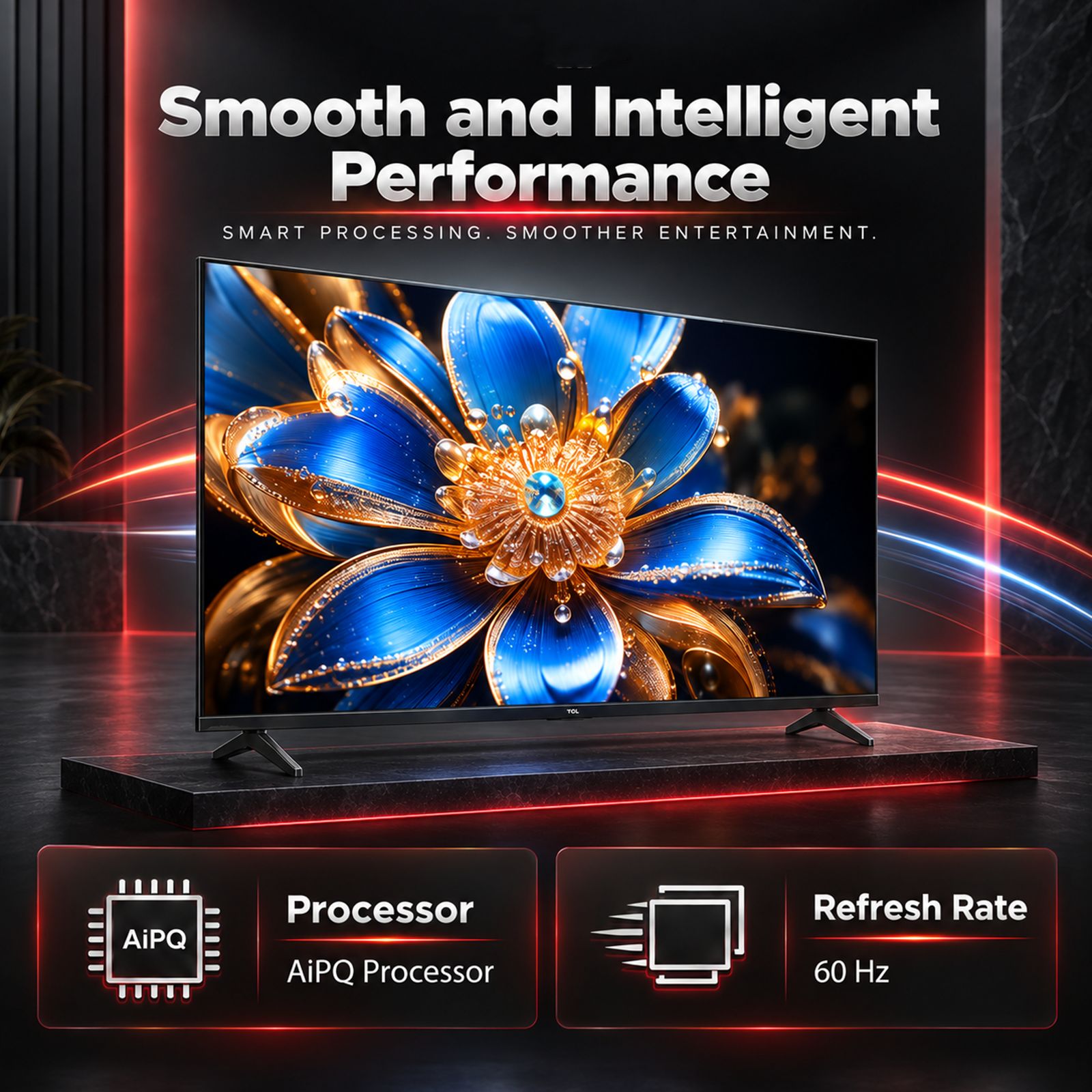 TCL T series 165.1 cm (65 inch) 3 Star QLED 4K Super Ultra HD Smart Google TV with Google Voice Assistant (2026 Model) TCL T series 165.1 cm (65 inch) 3 Star QLED 4K Super Ultra HD Smart Google TV with Google Voice Assistant (2026 Model)_4