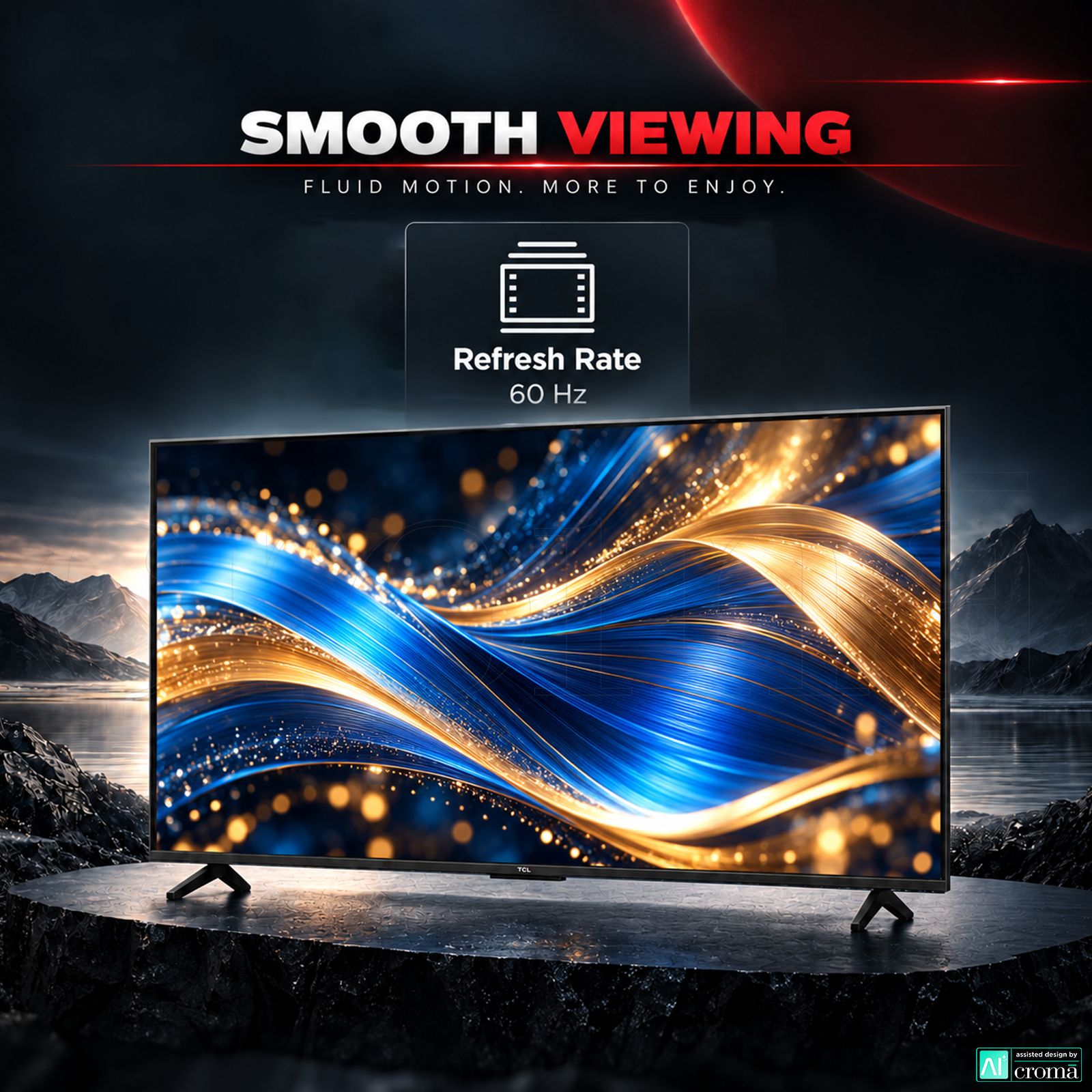 TCL T series 109.22 cm (43 inch) 2 Star QLED 4K Super Ultra HD Smart Google TV with Google Voice Assistant (2026 Model) TCL T series 109.22 cm (43 inch) 2 Star QLED 4K Super Ultra HD Smart Google TV with Google Voice Assistant (2026 Model)_6