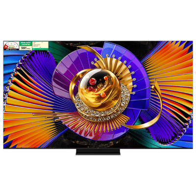 TCL C series 190.5 cm (75 inch) 1 Star SQD-Mini LED 4K Super Ultra HD Smart Google TV with Google Voice Assistant (2026 Model)