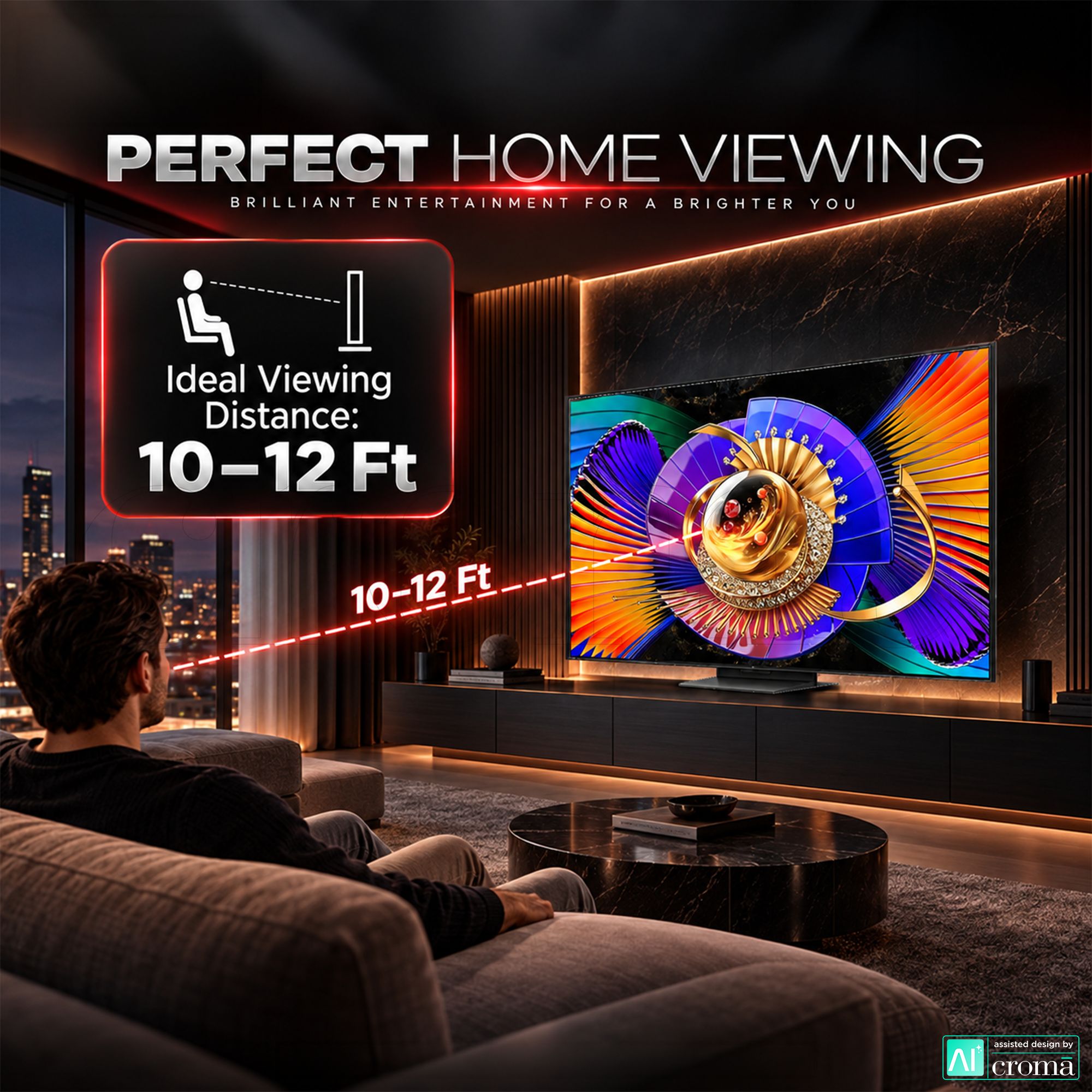 TCL C series 165.1 cm (65 inch) 2 Star SQD-Mini LED 4K Super Ultra HD Smart Google TV with Google Voice Assistant (2026 Model) TCL C series 165.1 cm (65 inch) 2 Star SQD-Mini LED 4K Super Ultra HD Smart Google TV with Google Voice Assistant (2026 Model)_6