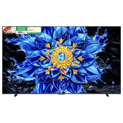TCL P series 248.92 cm (98 inch) 3 Star QD-Mini LED 4K Super Ultra HD Smart Google TV with Google Voice Assistant (2026 Model)