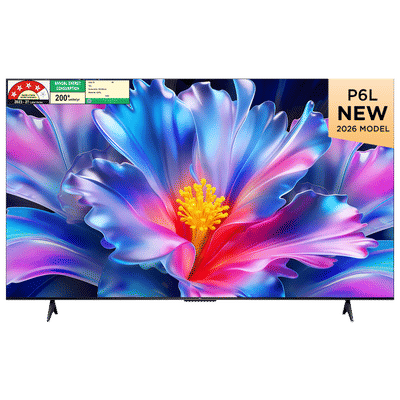 TCL P series 165.1 cm (65 inch) 4 Star LED 4K
                      Super Ultra HD Smart Google TV with Google Voice
                      Assistant (2026 Model)