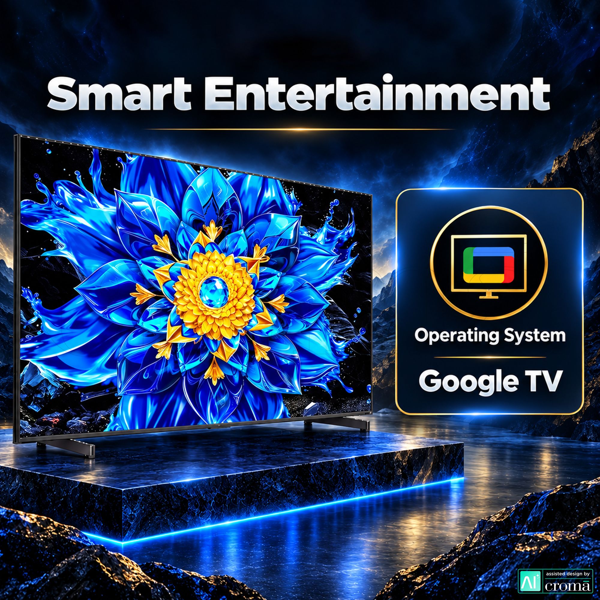TCL P series 215.9 cm (85 inch) 4 Star QD-Mini LED Dimming & QLED 4K Super Ultra HD Smart Google TV with Google Voice Assistant (2026 Model) TCL P series 215.9 cm (85 inch) 4 Star QD-Mini LED Dimming & QLED 4K Super Ultra HD Smart Google TV with Google Voice Assistant (2026 Model)_4