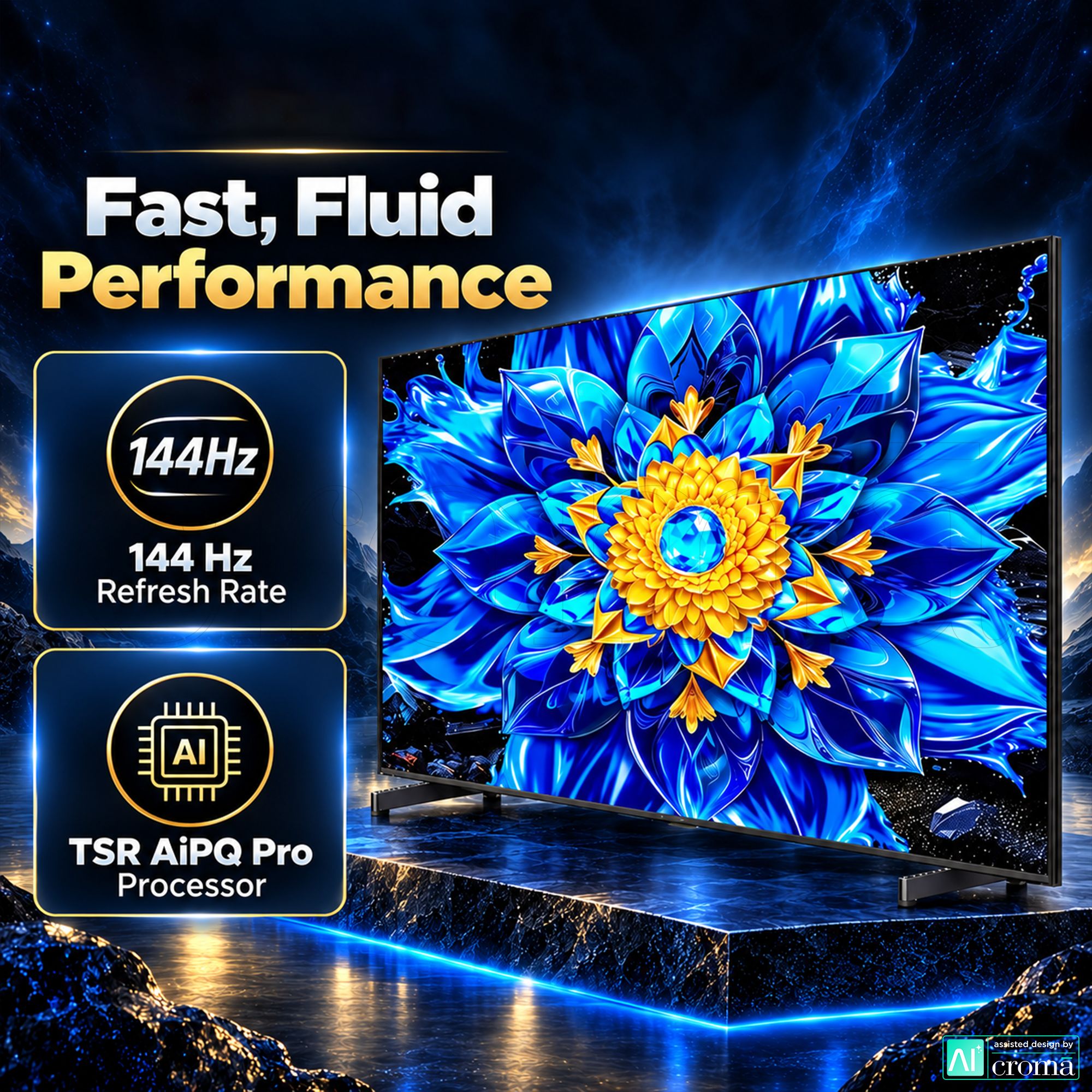 TCL P series 215.9 cm (85 inch) 4 Star QD-Mini LED Dimming & QLED 4K Super Ultra HD Smart Google TV with Google Voice Assistant (2026 Model) TCL P series 215.9 cm (85 inch) 4 Star QD-Mini LED Dimming & QLED 4K Super Ultra HD Smart Google TV with Google Voice Assistant (2026 Model)_5
