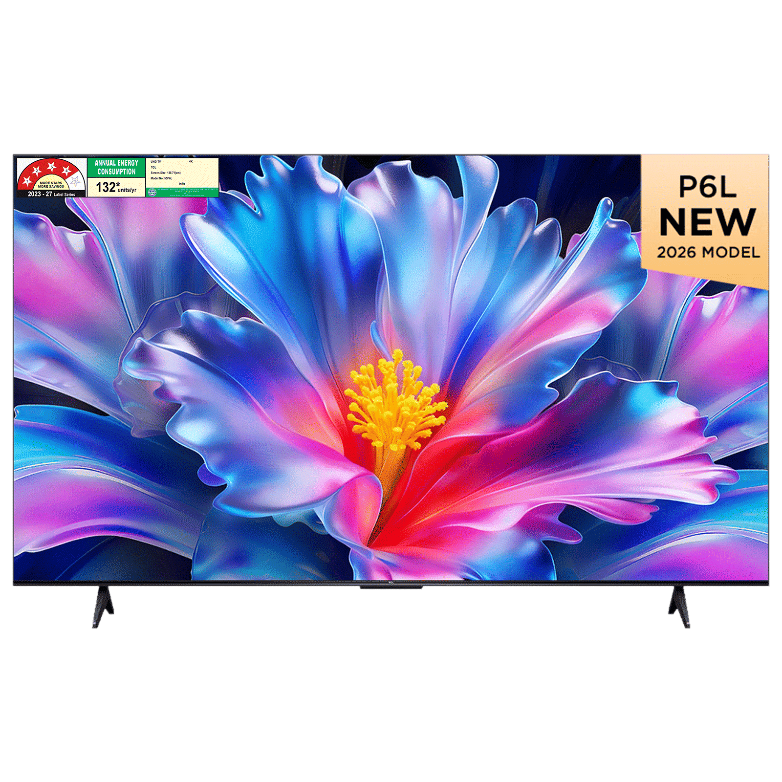 TCL P series 139.7 cm (55 inch) 4 Star LED 4K Super Ultra HD Smart Google TV with Google Voice Assistant (2026 Model) TCL P series 139.7 cm (55 inch) 4 Star LED 4K Super Ultra HD Smart Google TV with Google Voice Assistant (2026 Model)_1