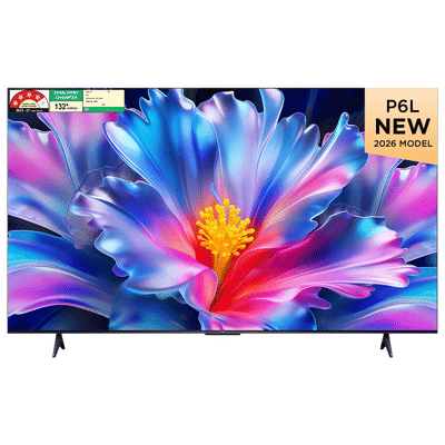 TCL P series 139.7 cm (55 inch) 4 Star LED 4K
                      Super Ultra HD Smart Google TV with Google Voice
                      Assistant (2026 Model)