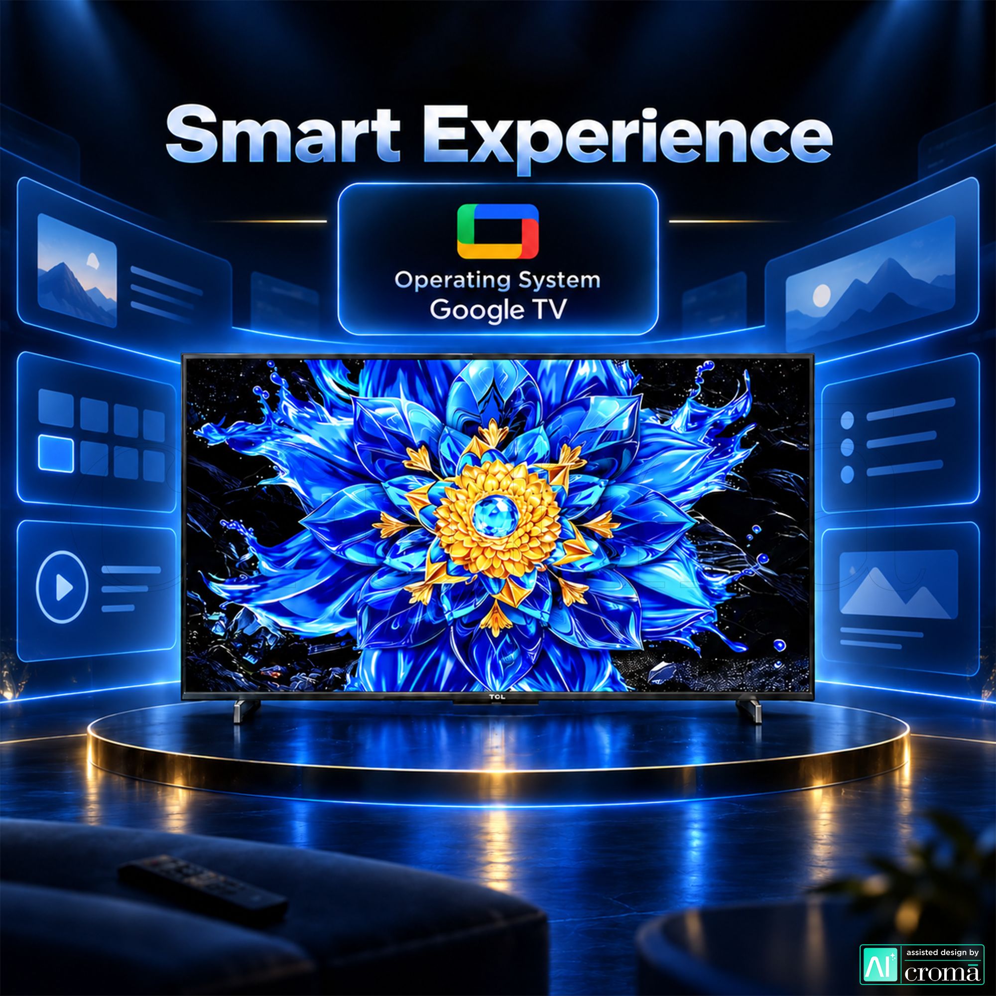 TCL P Series 190.5 cm (75 inch) 3 Star QD-Mini LED Dimming & QLED 4K Super Ultra HD Smart Google TV with Google Voice Assistant (2026 Model) TCL P Series 190.5 cm (75 inch) 3 Star QD-Mini LED Dimming & QLED 4K Super Ultra HD Smart Google TV with Google Voice Assistant (2026 Model)_4