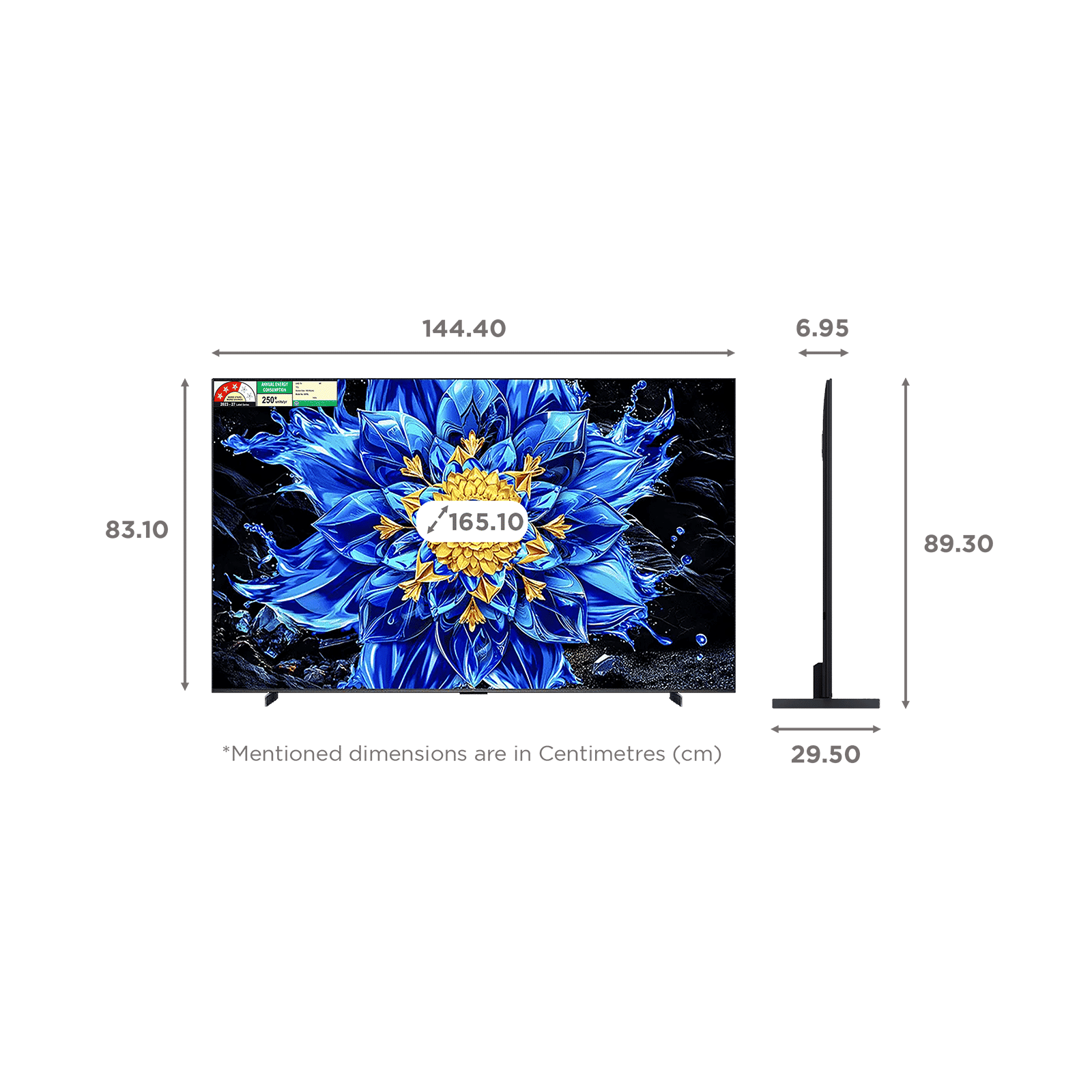 TCL P Series 165.1 cm (65 inch) 3 Star QD-Mini LED Dimming & QLED 4K Super Ultra HD Smart Google TV with Google Voice Assistant (2026 Model) TCL P Series 165.1 cm (65 inch) 3 Star QD-Mini LED Dimming & QLED 4K Super Ultra HD Smart Google TV with Google Voice Assistant (2026 Model)_2