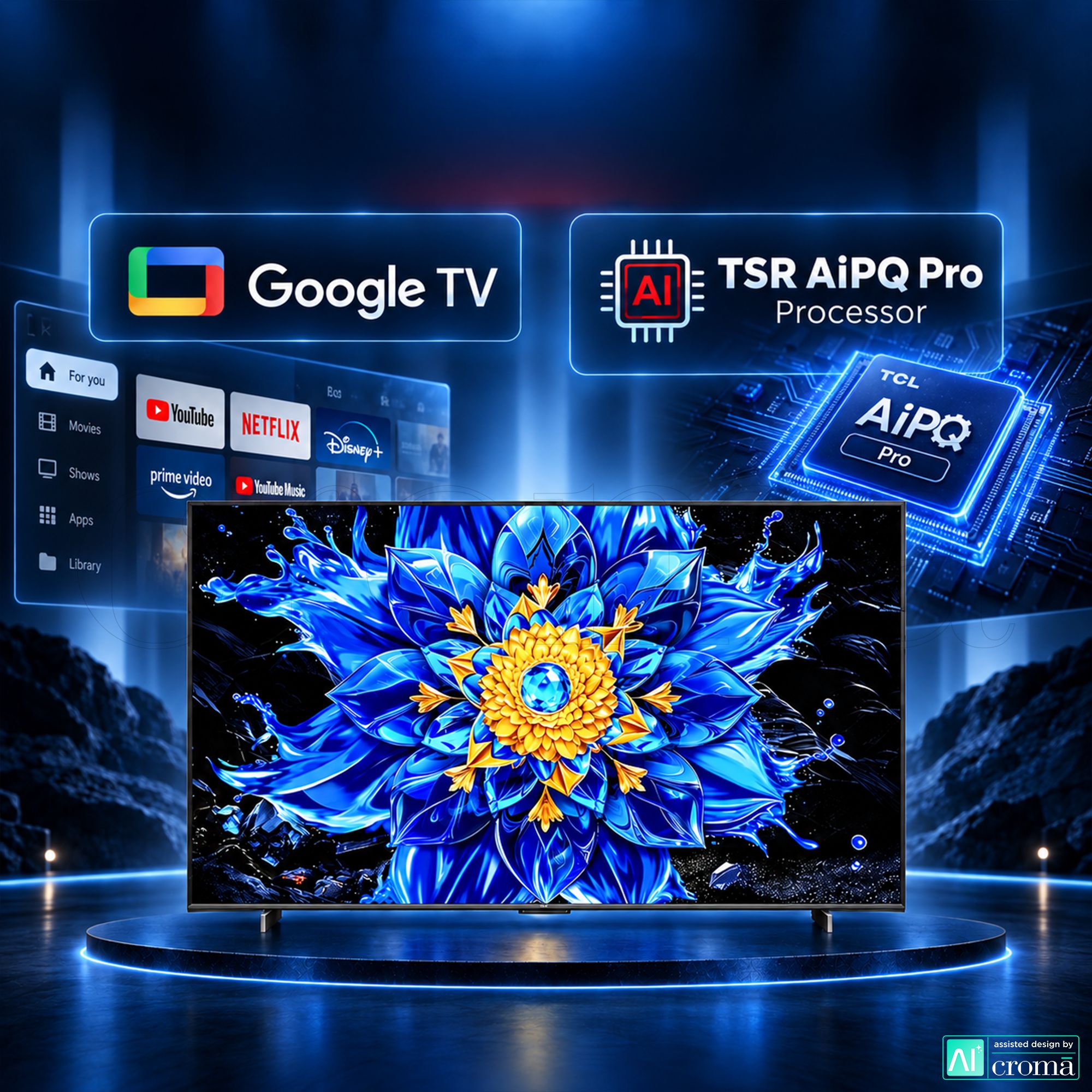 TCL P Series 165.1 cm (65 inch) 3 Star QD-Mini LED Dimming & QLED 4K Super Ultra HD Smart Google TV with Google Voice Assistant (2026 Model) TCL P Series 165.1 cm (65 inch) 3 Star QD-Mini LED Dimming & QLED 4K Super Ultra HD Smart Google TV with Google Voice Assistant (2026 Model)_3