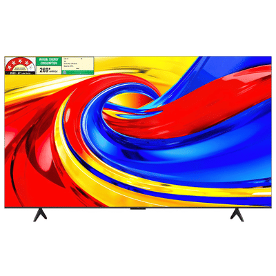 TCL P series 190.5cm (75 inch) 4 Star QLED 4K Super Ultra HD Smart Google TV with Google Voice Assistant (2026 Model)