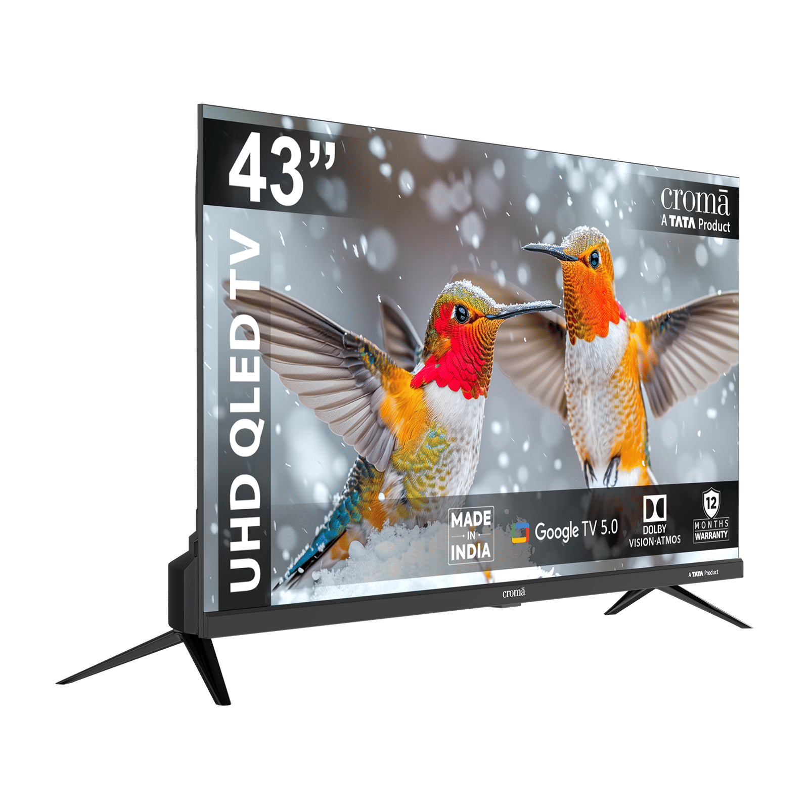 Croma 109 cm (43 inch) 1 Star QLED 4K Ultra HD Smart Google TV with Dolby Vision & Dolby Atmos (2026 Model) Croma 109 cm (43 inch) 1 Star QLED 4K Ultra HD Smart Google TV with Dolby Vision & Dolby Atmos (2026 Model)_11