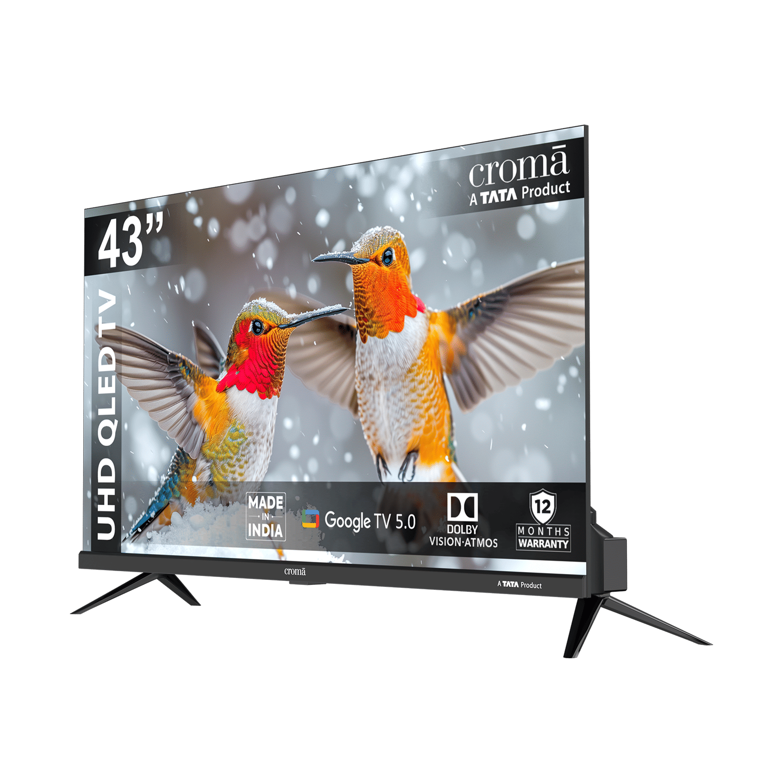 Croma 109 cm (43 inch) 1 Star QLED 4K Ultra HD Smart Google TV with Dolby Vision & Dolby Atmos (2026 Model) Croma 109 cm (43 inch) 1 Star QLED 4K Ultra HD Smart Google TV with Dolby Vision & Dolby Atmos (2026 Model)_12