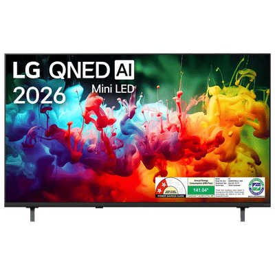 LG QNED70 109 cm (43 inch) 2 Star QNED Mini LED 4K Ultra HD Smart webOS TV with Intelligent Voice Recognition (2026 model)