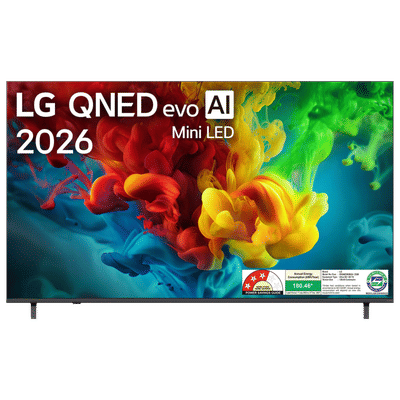 LG QNED82 140 cm (55 inch) 2 Star QNED Mini LED 4K Ultra HD Smart webOS TV with Ambient Filmmaker Mode (2026 model)
