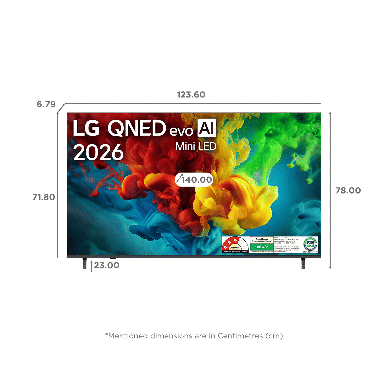 LG QNED82 140 cm (55 inch) 2 Star QNED Mini LED 4K Ultra HD Smart webOS TV with Ambient Filmmaker Mode (2026 model) LG QNED82 140 cm (55 inch) 2 Star QNED Mini LED 4K Ultra HD Smart webOS TV with Ambient Filmmaker Mode (2026 model)_12