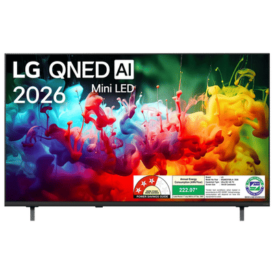 LG QNED70 165 cm (65 inch) 3 Star QNED Mini LED 4K Ultra HD Smart webOS TV with Intelligent Voice Recognition (2026 model)