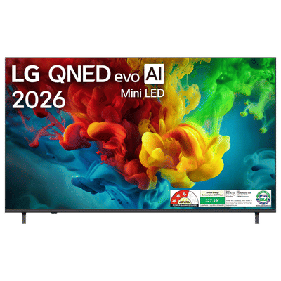 LG QNED82 190 cm (75 inch) 3 Star QNED Mini LED 4K Ultra HD Smart webOS TV with Ambient Filmmaker Mode (2026 model)