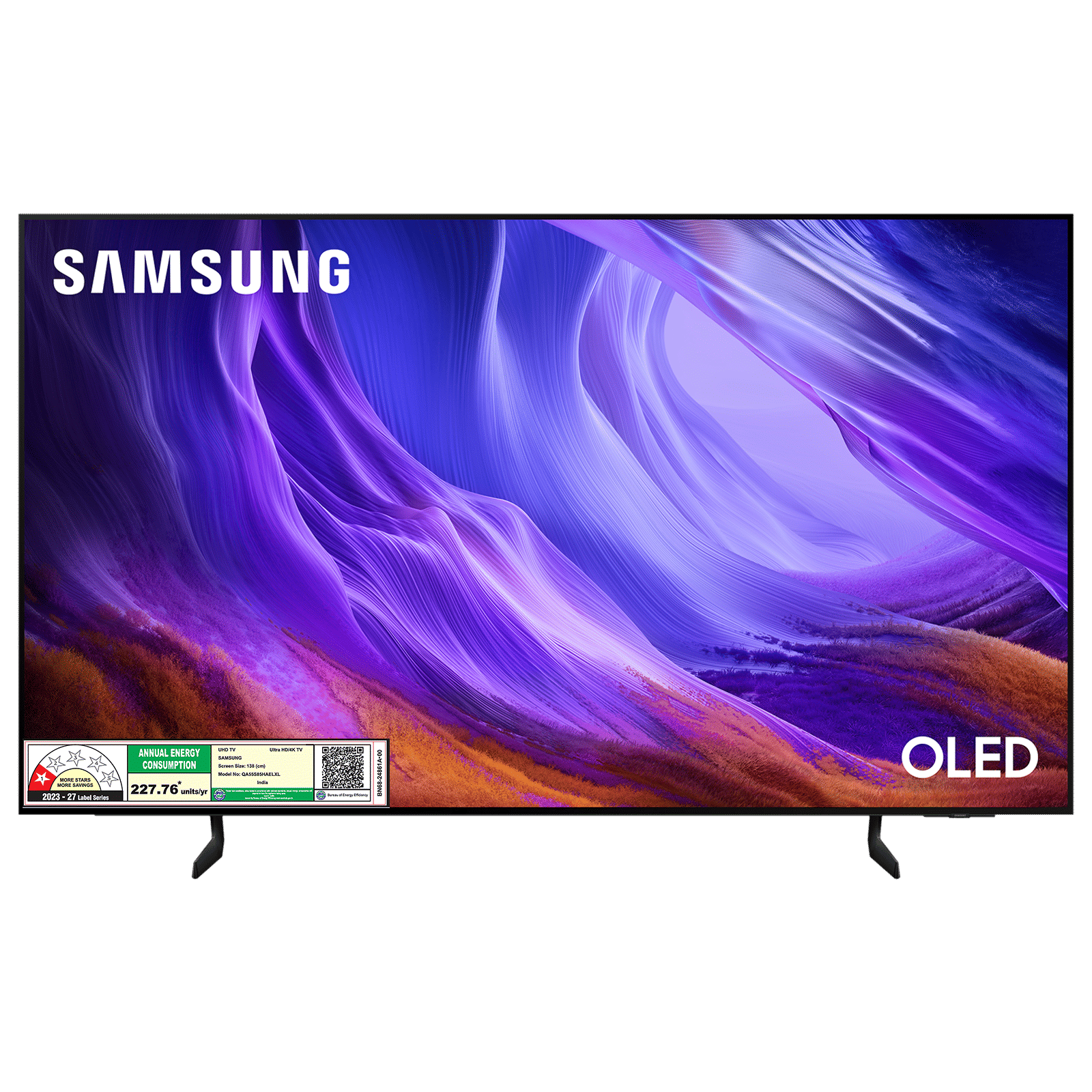 SAMSUNG S85H 140 cm (55 inch) OLED 4K Ultra HD Smart Tizen TV with AI Football Mode (2026 Model) SAMSUNG S85H 140 cm (55 inch) OLED 4K Ultra HD Smart Tizen TV with AI Football Mode (2026 Model)_1