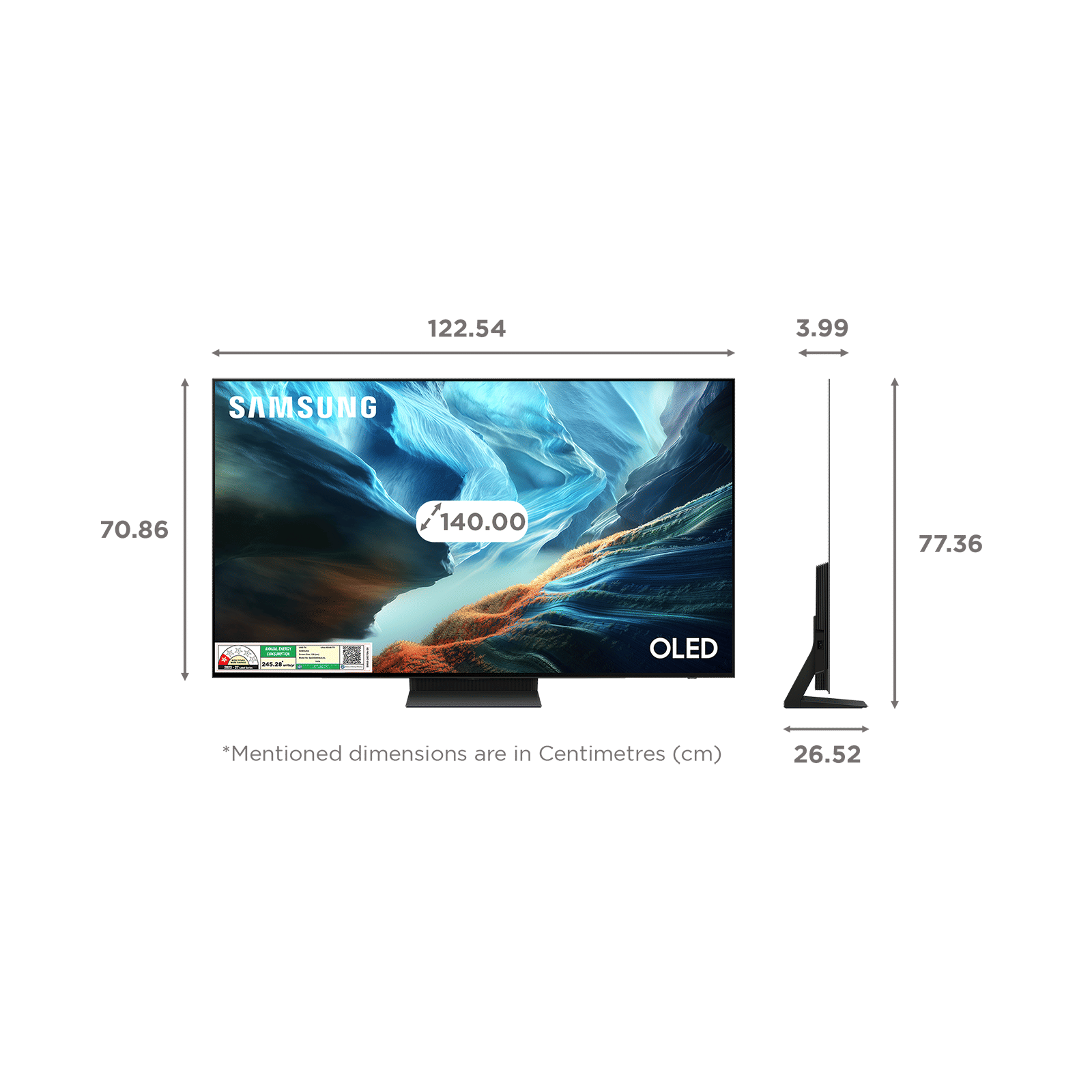 SAMSUNG S90H 140 cm (55 inch) OLED 4K Ultra HD Smart Tizen TV with AI Football Mode Pro (2026 Model) SAMSUNG S90H 140 cm (55 inch) OLED 4K Ultra HD Smart Tizen TV with AI Football Mode Pro (2026 Model)_2