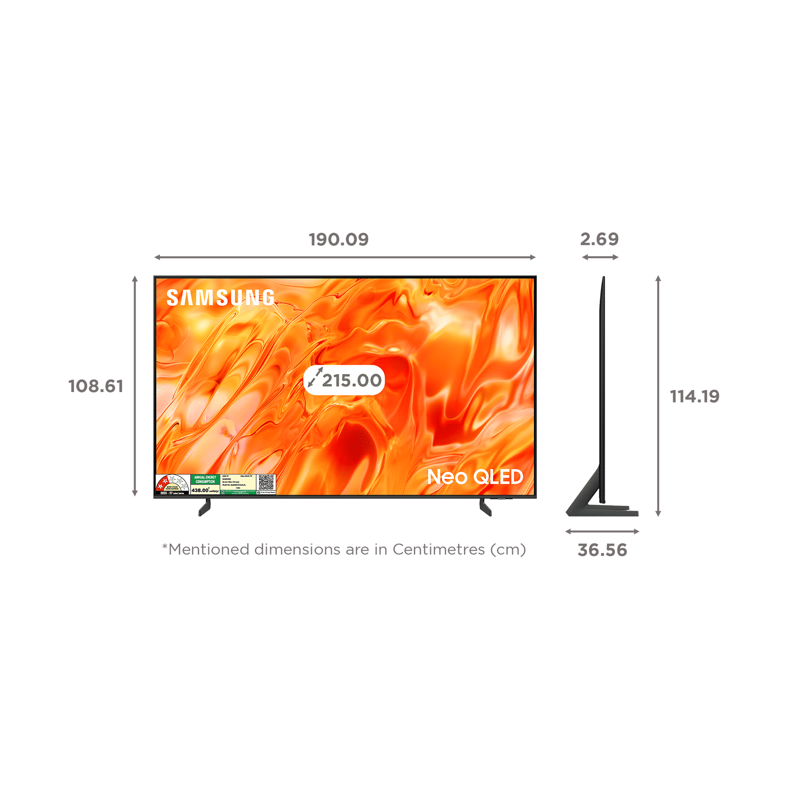 SAMSUNG QN70H 215 cm (85 inch) 2 Star 4K Ultra HD Neo QLED Smart Tizen TV with AI Football Mode (2026 Model)_20
