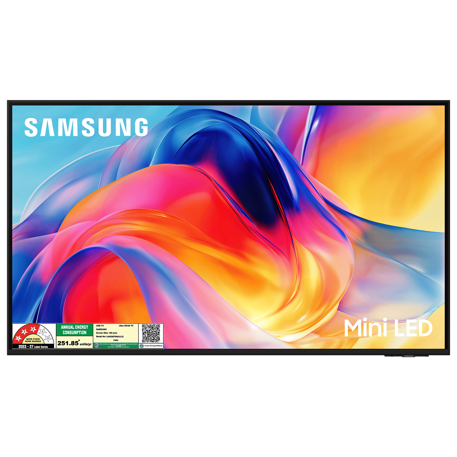 SAMSUNG M70H 165 cm (65 inch) 3 Star 4K Ultra HD Mini LED Smart Tizen TV with Google Voice Assistant (2026 Model) SAMSUNG M70H 165 cm (65 inch) 3 Star 4K Ultra HD Mini LED Smart Tizen TV with Google Voice Assistant (2026 Model)_1