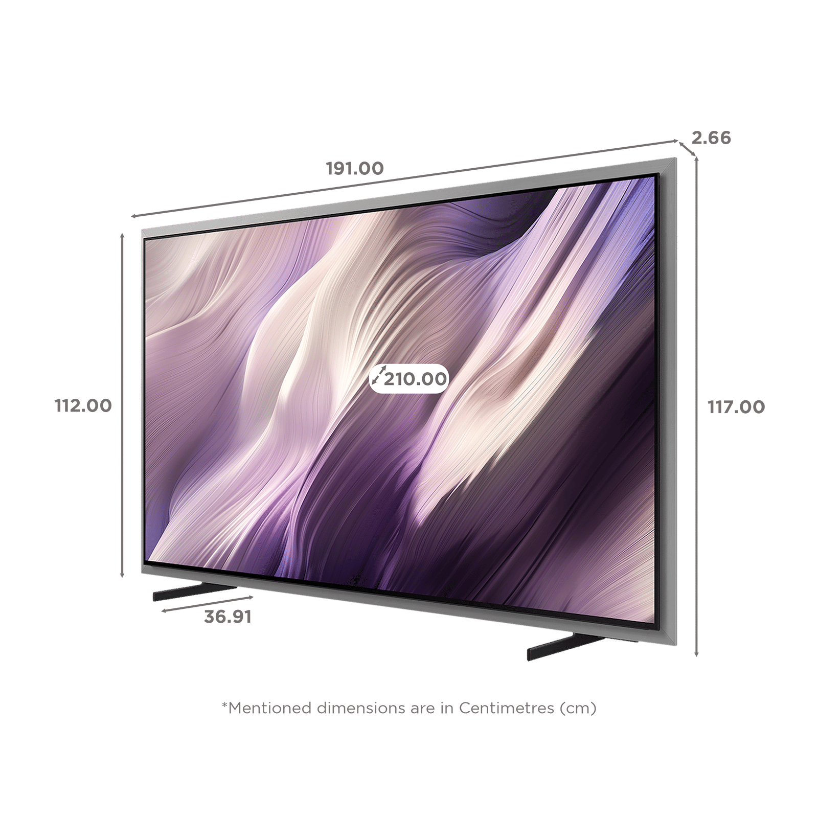 SAMSUNG S95H 210 cm (83 inch) 1 Star OLED 4K Ultra HD Smart Tizen TV with Voice Assistant (2026 Model)_2