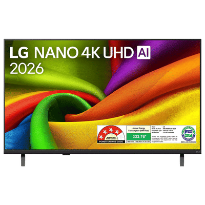 LG NanoCell AI NU885 215 cm (85 inch) 4 Star 4K Ultra HD Smart webOS TV with Intelligent Voice Recognition (2026 model)