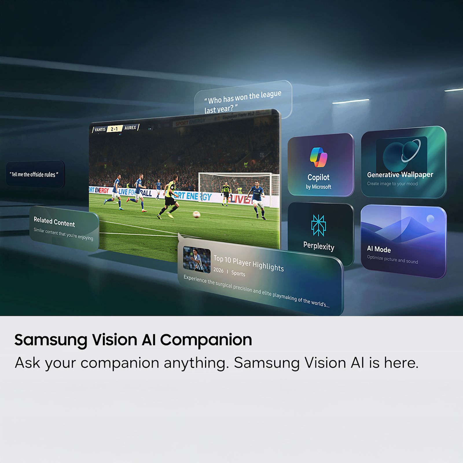 SAMSUNG U8600H 109 cm (43 inch) 1 Star LED 4K Ultra HD Smart Tizen TV with Google Voice Assistant (2026 Model) SAMSUNG U8600H 109 cm (43 inch) 1 Star LED 4K Ultra HD Smart Tizen TV with Google Voice Assistant (2026 Model)_3