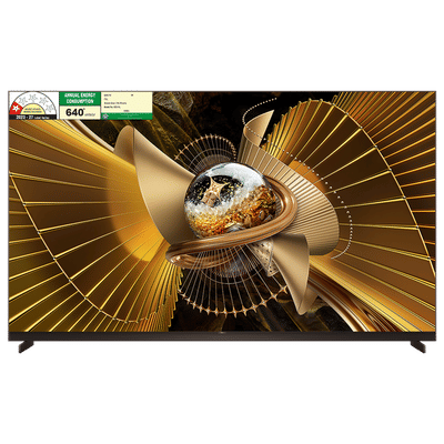 TCL X series 215.9 cm (85 inch) 1 Star SQD-Mini LED 4K Super Ultra HD Smart Google TV with Google Voice Assistant (2026 Model)